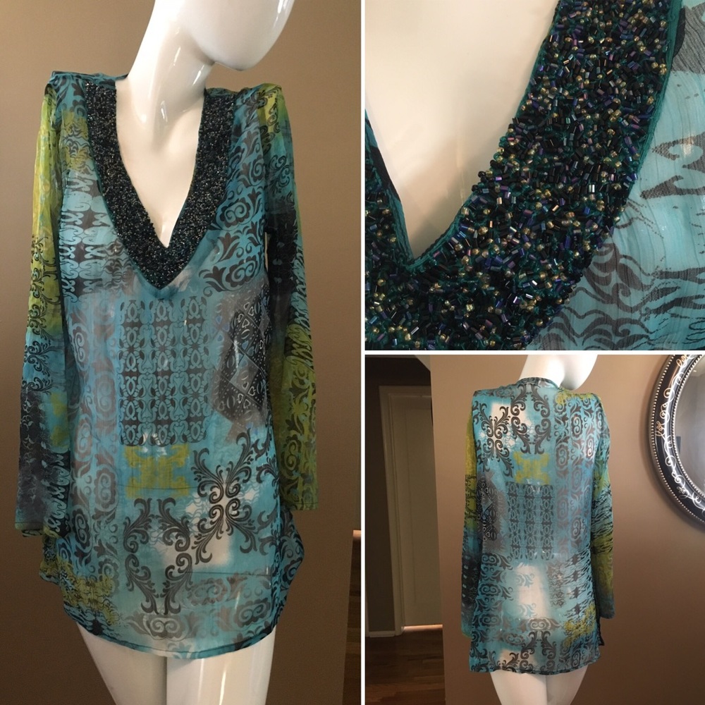 NWOT Tunic Cover Up
